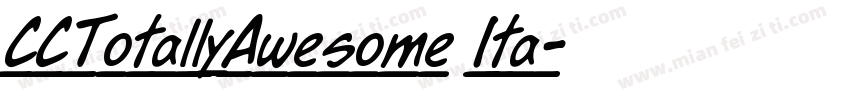 CCTotallyAwesome Ita字体转换